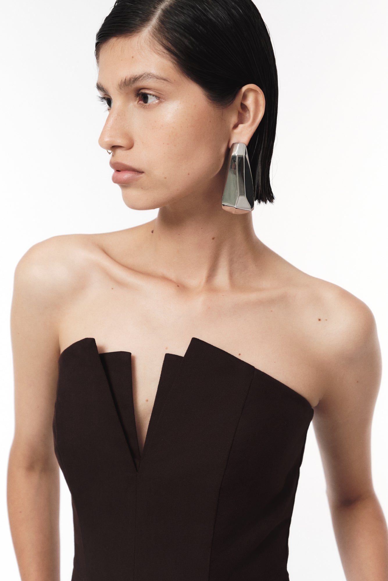 Tabio Jumpsuit in Chocolate