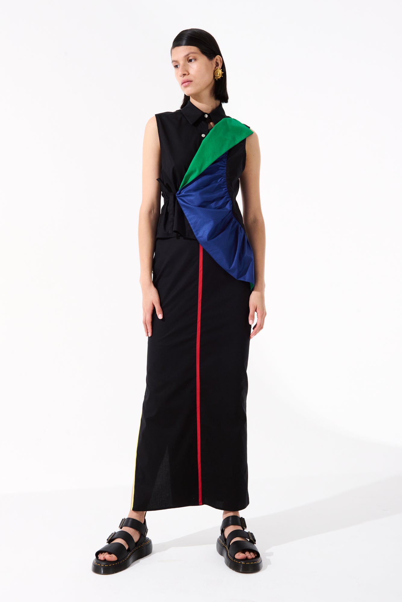 Yuri Skirt in Black / Multicolor